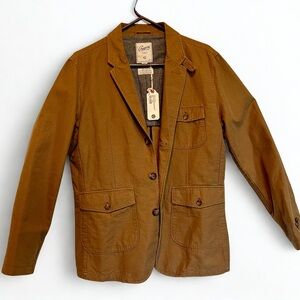 Grayers Men’s Medium Brown Cotton Casual Blazer Jacket | New With Tags